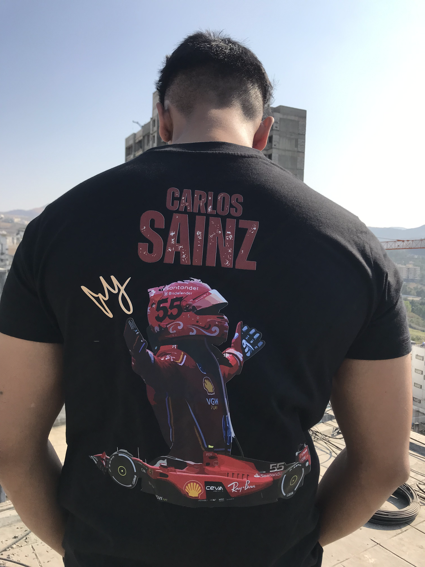 Carlos "Smooth Operator" Sainz F1 Unisex Tshirt