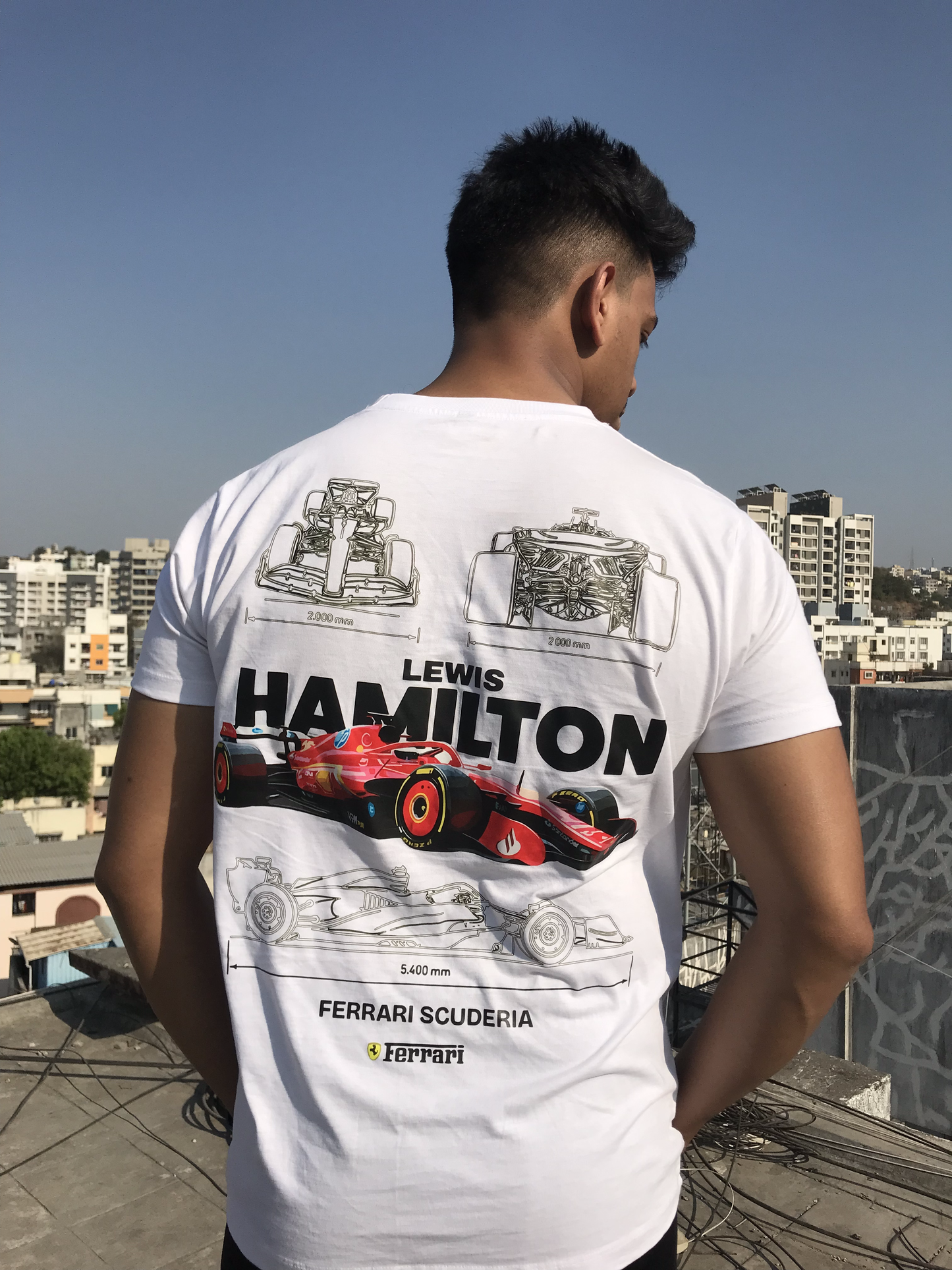 Lewis Hamilton F1 Unisex Tshirt
