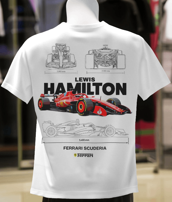 Lewis Hamilton F1 Unisex Tshirt