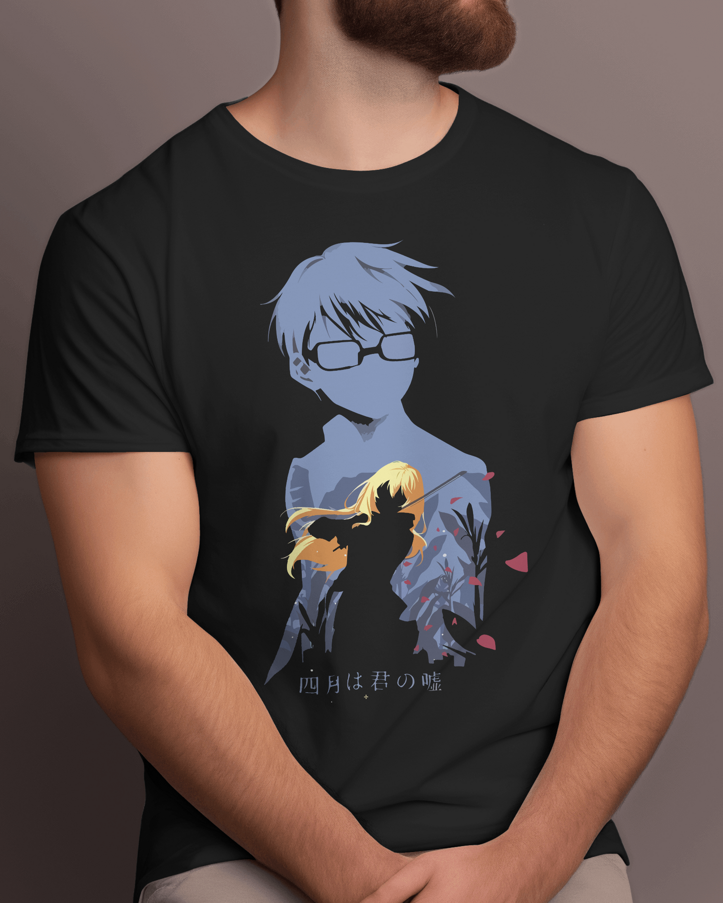 Your Lie in April: Kaori and Kosei Unisex Tshirts