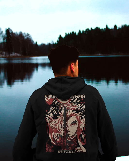 Demon Slayer: Fire Hashira Kyojuro Rengoku Unisex Hoodie