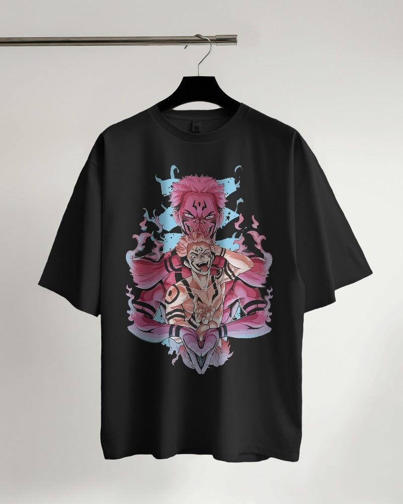 Jujutsu Kaisen: Sukuna's Malevolent Shrine Oversized Tee